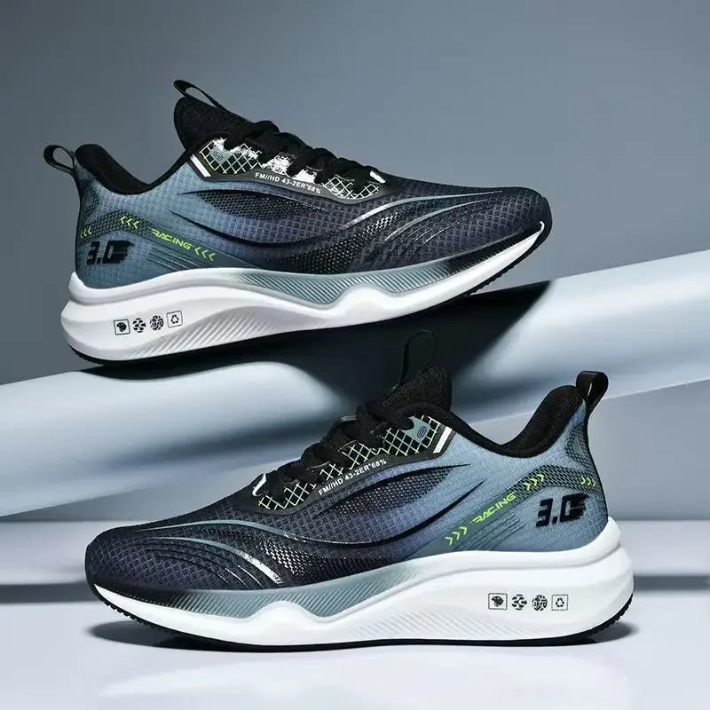 New Running Shoes Summer Tenis Masculino New Fitness Test Middle School Students Bounce Cushioning Sneakers Men'S Shoes