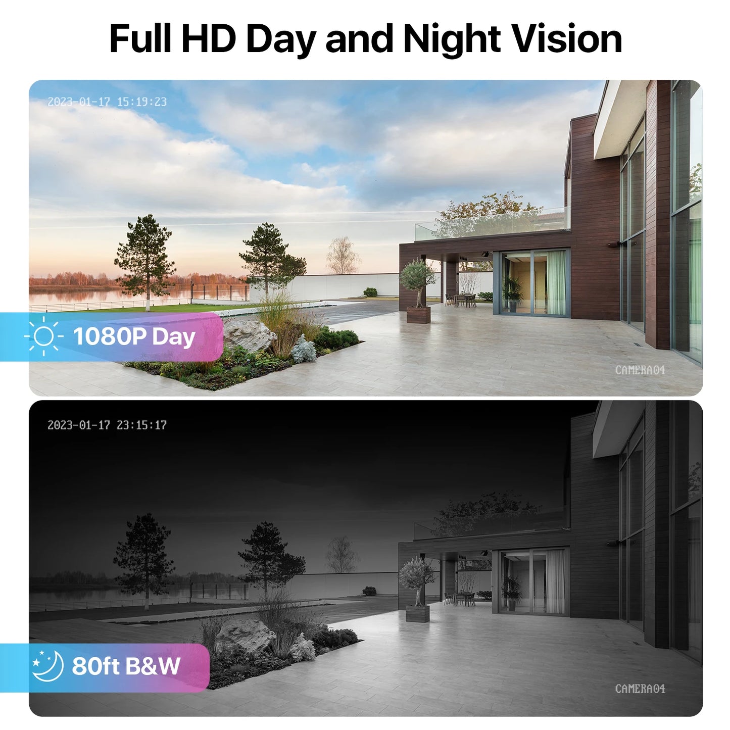 8CH 1080P CCTV System Outdoor 5MP Lite Video DVR with 2/4/6/8Pcs 2MP Wired Security Cam Day/Night Video Surveillance System