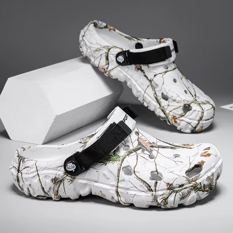 2024 Summer Men'S Sandals New Home Garden Shoes Comfortable and Lightweight Men Slippers Non-Slip Soft Bottom Flip Flop Sandals