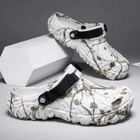 2024 Summer Men'S Sandals New Home Garden Shoes Comfortable and Lightweight Men Slippers Non-Slip Soft Bottom Flip Flop Sandals
