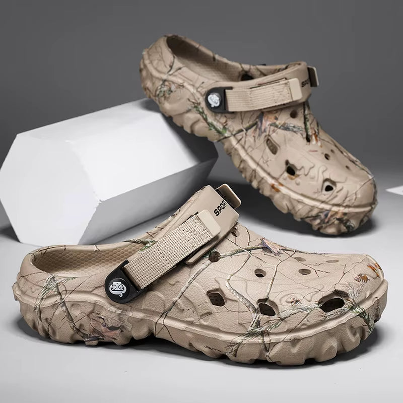 2024 Summer Men'S Sandals New Home Garden Shoes Comfortable and Lightweight Men Slippers Non-Slip Soft Bottom Flip Flop Sandals