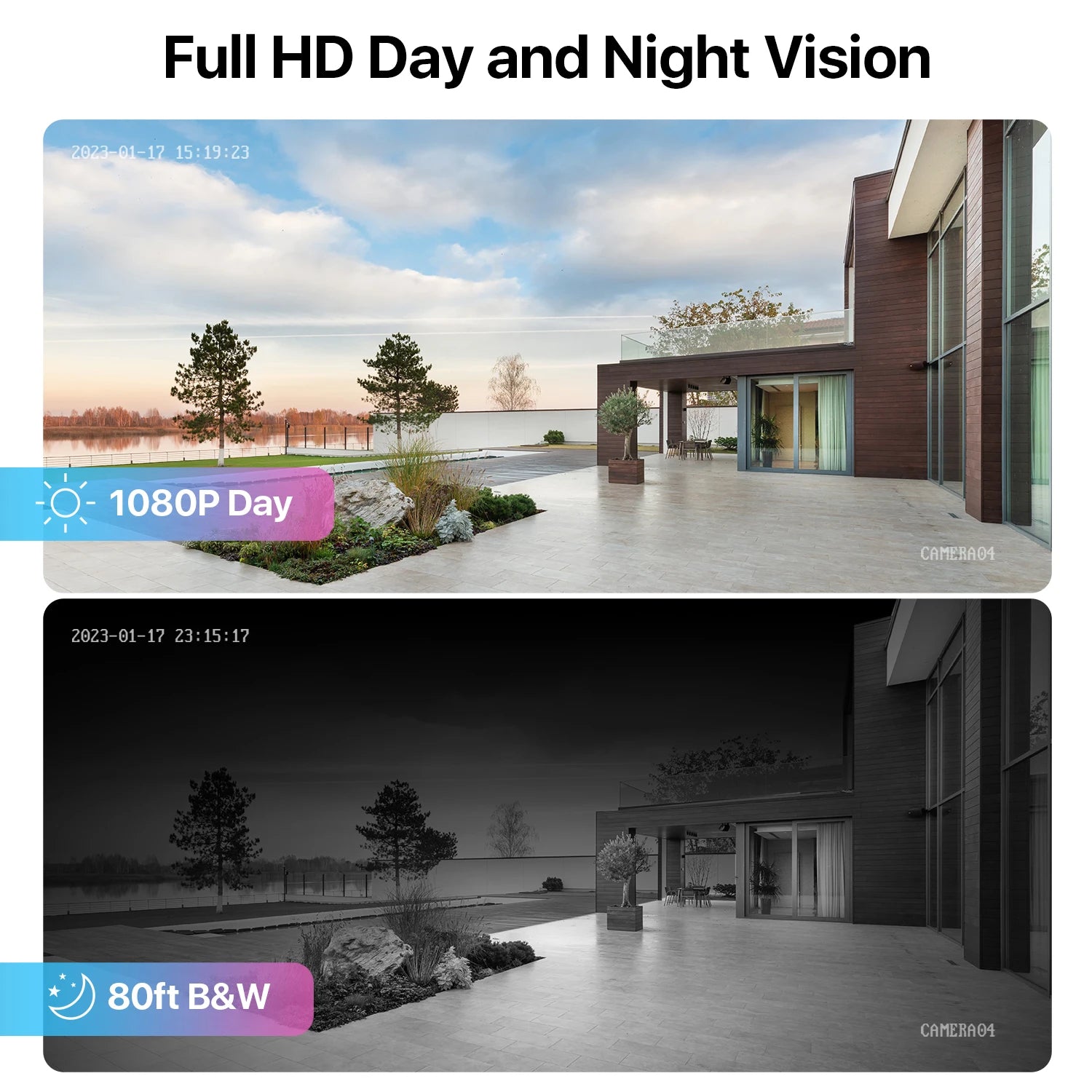 8CH 1080P CCTV System Outdoor 5MP Lite Video DVR with 2/4/6/8Pcs 2MP Wired Security Cam Day/Night Video Surveillance System